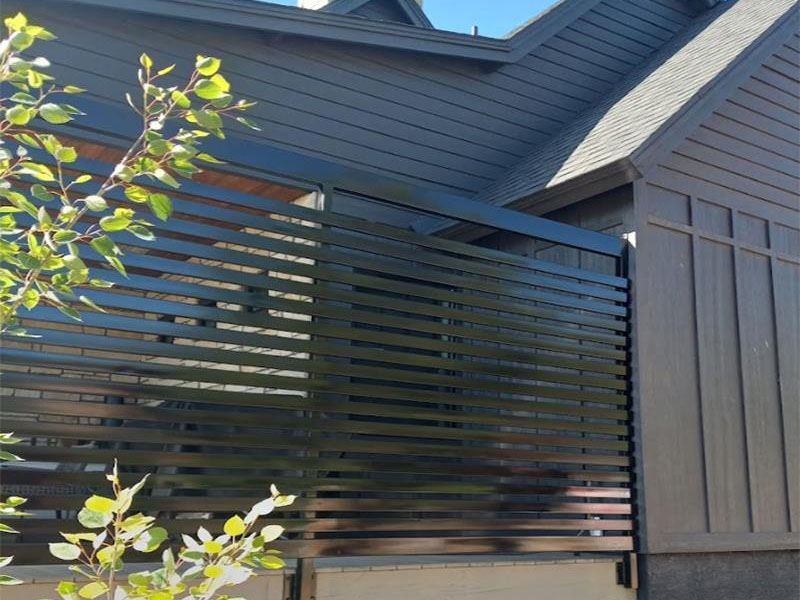 aluminium railing