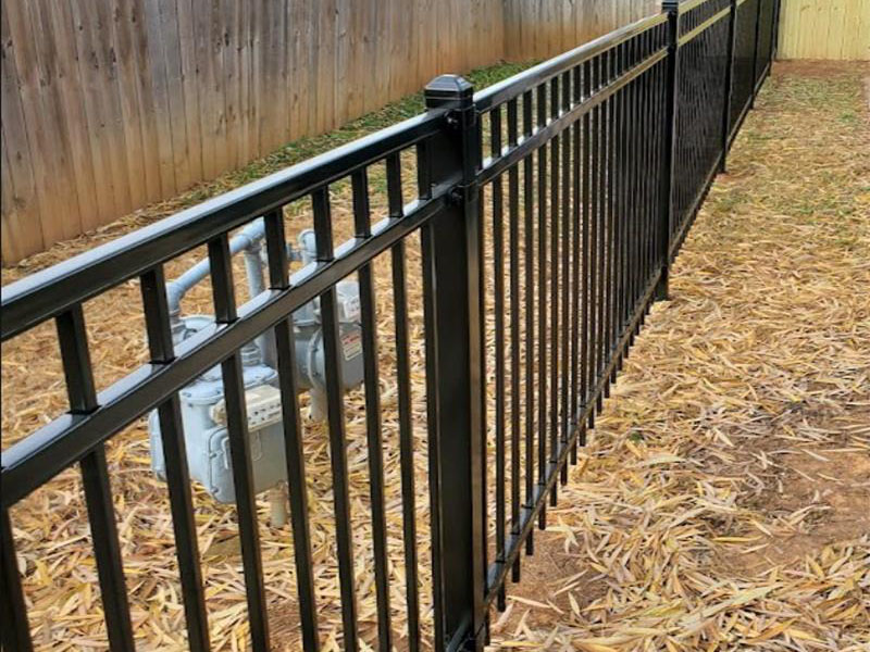 iron fence