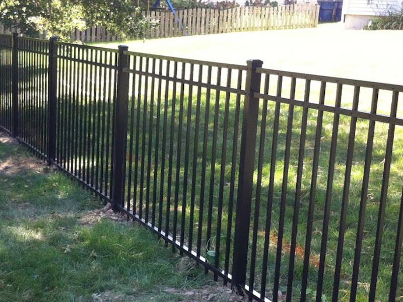 iron fence