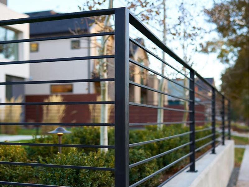 iron fence
