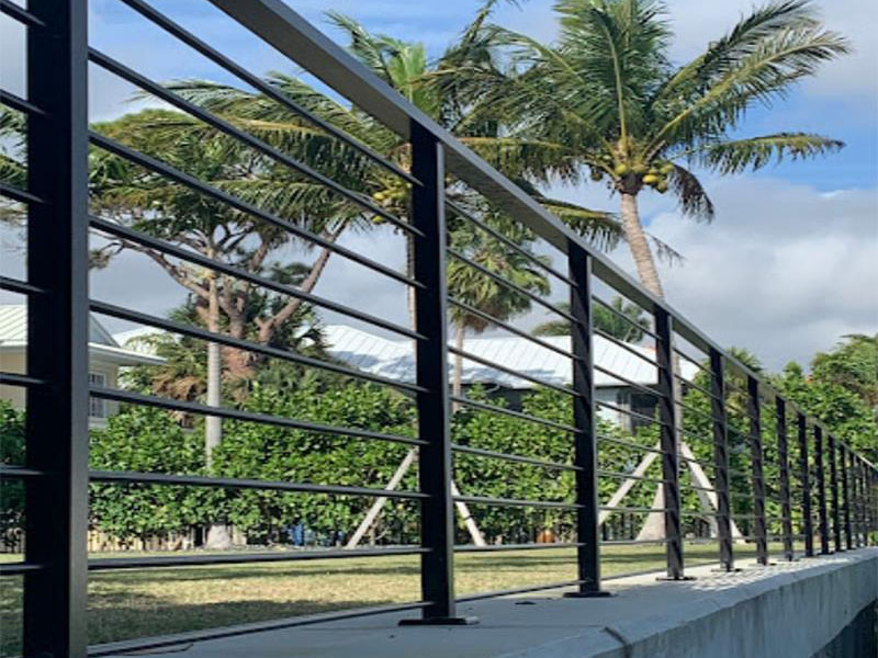 iron fence