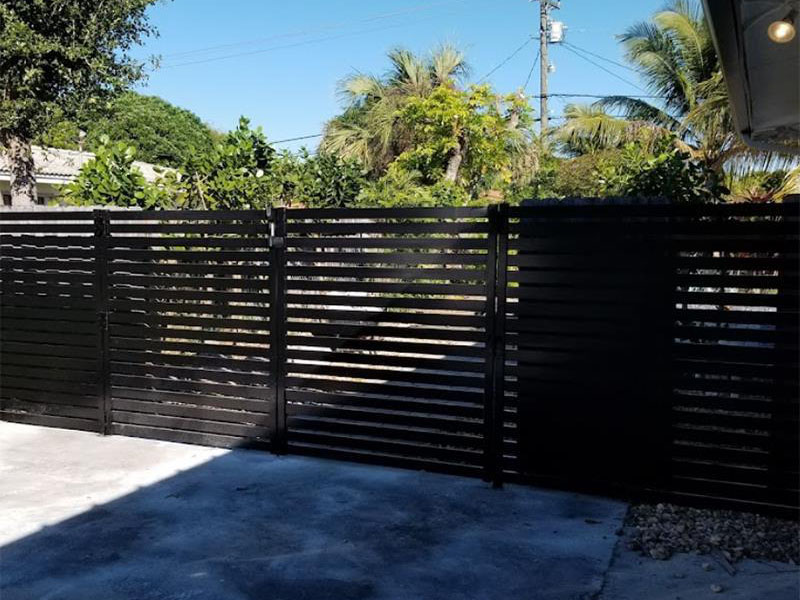 aluminium fence panels