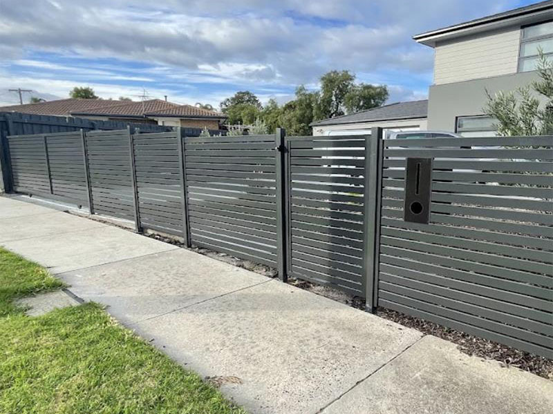 aluminium fence panels
