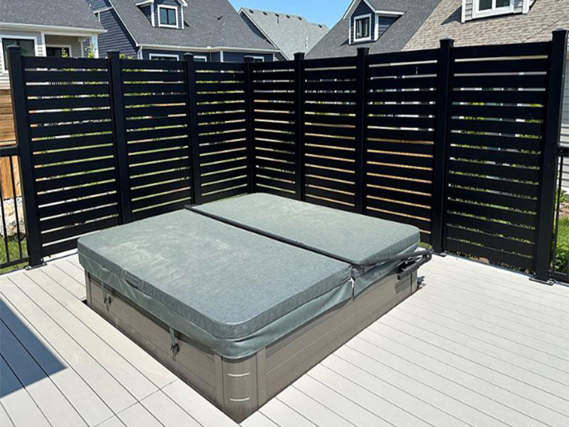 aluminium fence panels
