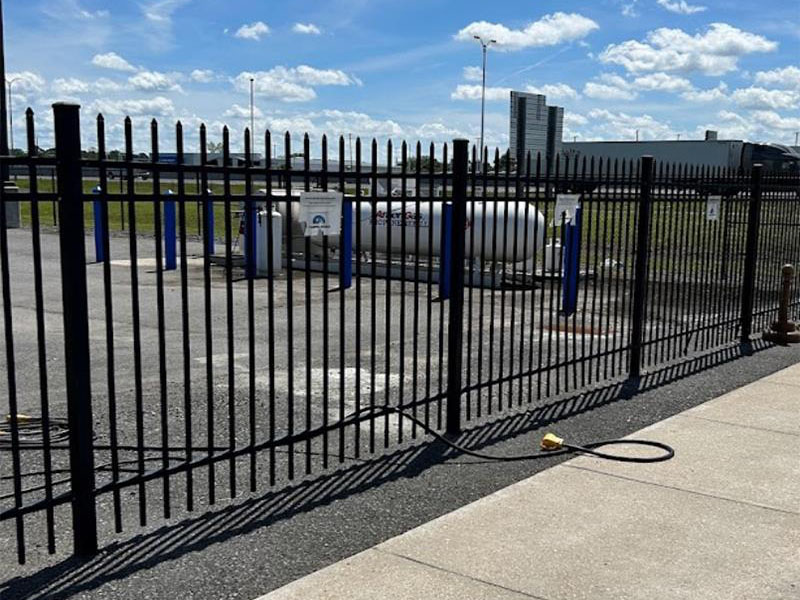 aluminium privacy fence