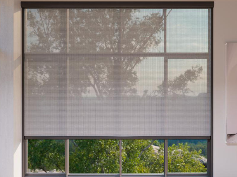 Zipper Wind‑Proof Roller Blind