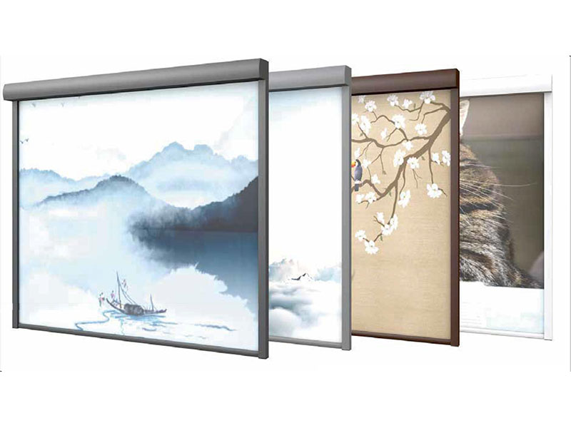 Zipper Wind‑Proof Roller Blind