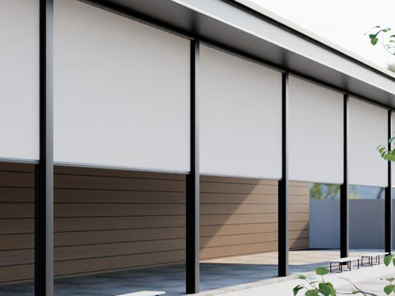 Zipper Wind‑Proof Roller Blind