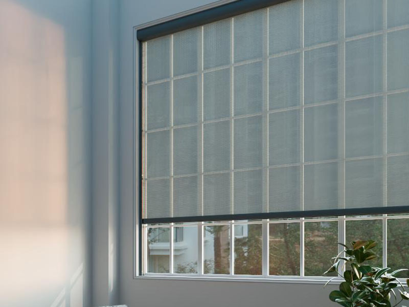 Zipper Wind‑Proof Roller Blind