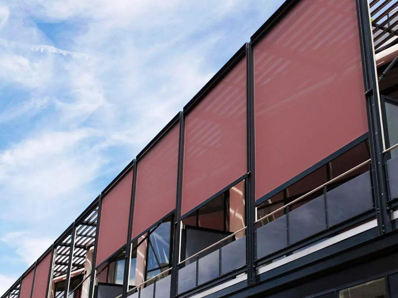 Zipper Wind‑Proof Roller Blind