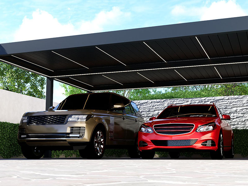 175‑Type Aluminium Alloy Shutter Pergola