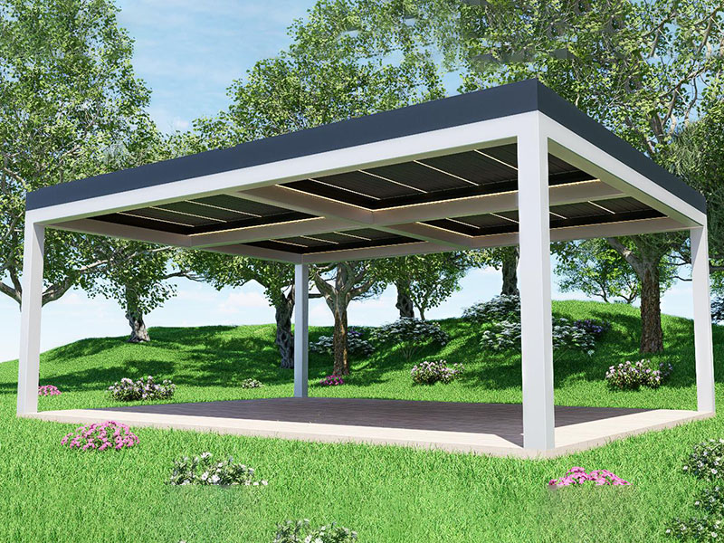 175‑Type Aluminium Alloy Shutter Pergola
