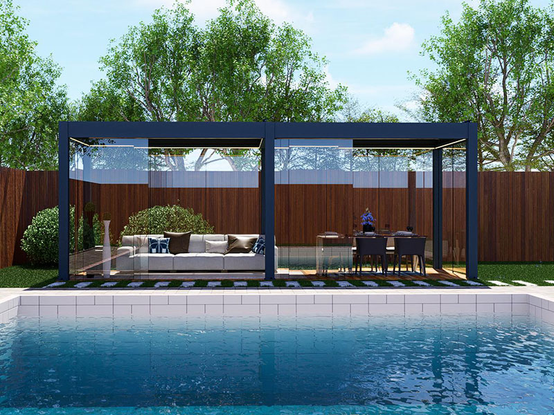 175‑Type Aluminium Alloy Shutter Pergola