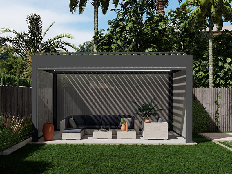 175‑Type Aluminium Alloy Shutter Pergola