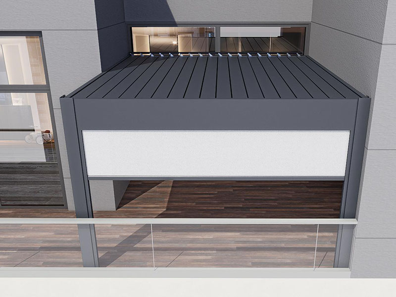 175‑Type Aluminium Alloy Shutter Pergola