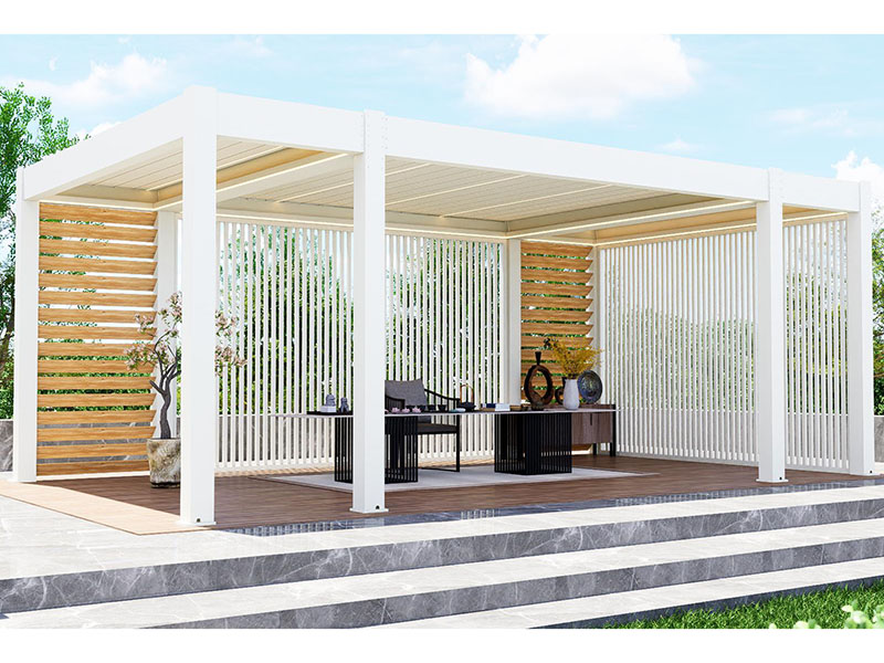 175‑Type Aluminium Alloy Shutter Pergola