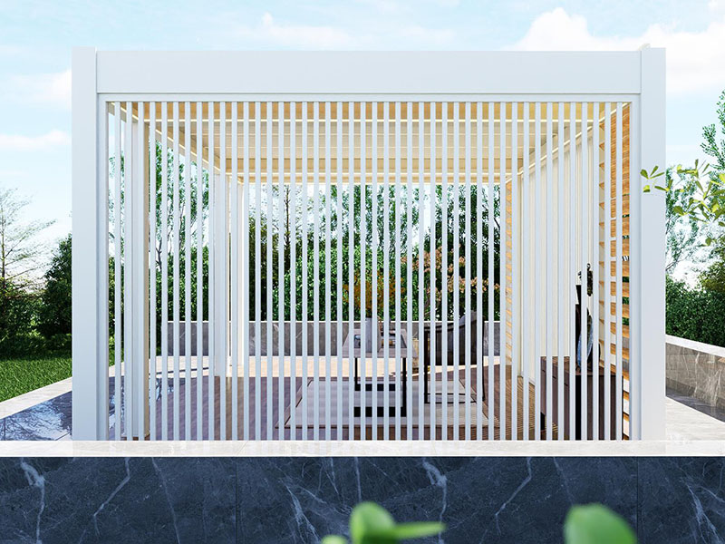 175‑Type Aluminium Alloy Shutter Pergola