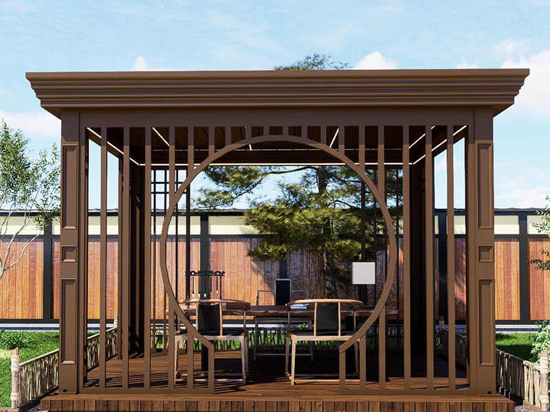 175‑Type Aluminium Alloy Shutter Pergola