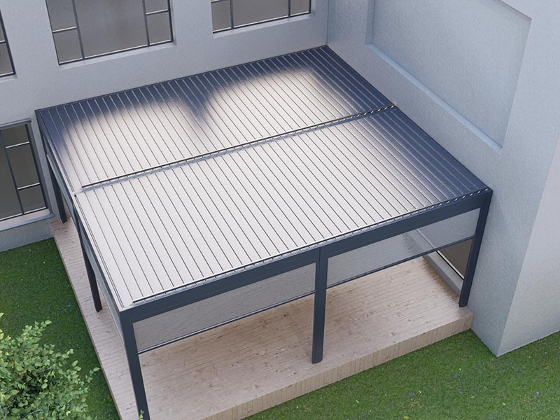 175‑Type Aluminium Alloy Shutter Pergola