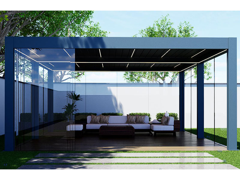175‑Type Aluminium Alloy Shutter Pergola