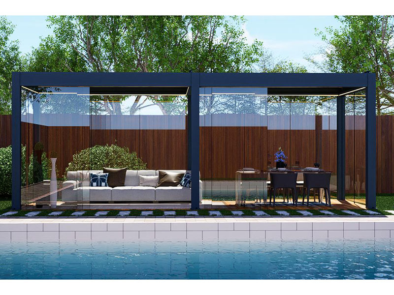 175‑Type Aluminium Alloy Shutter Pergola