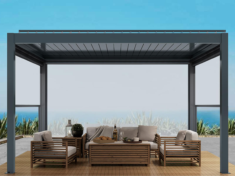 175‑Type Aluminium Alloy Shutter Pergola