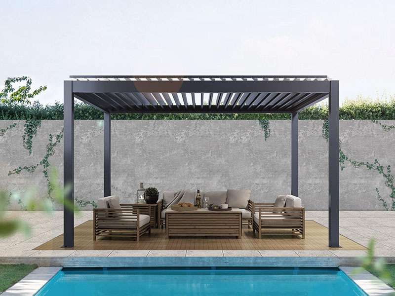 175‑Type Aluminium Alloy Shutter Pergola