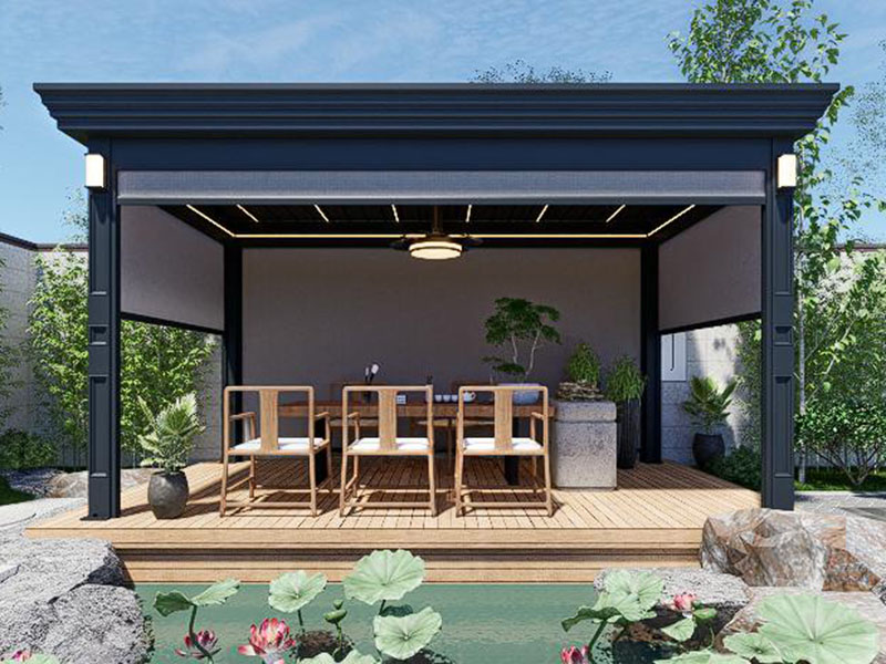 175‑Type Aluminium Alloy Shutter Pergola