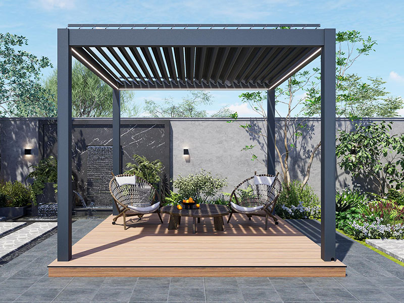 147‑Type Aluminium Alloy Shutter Pergola