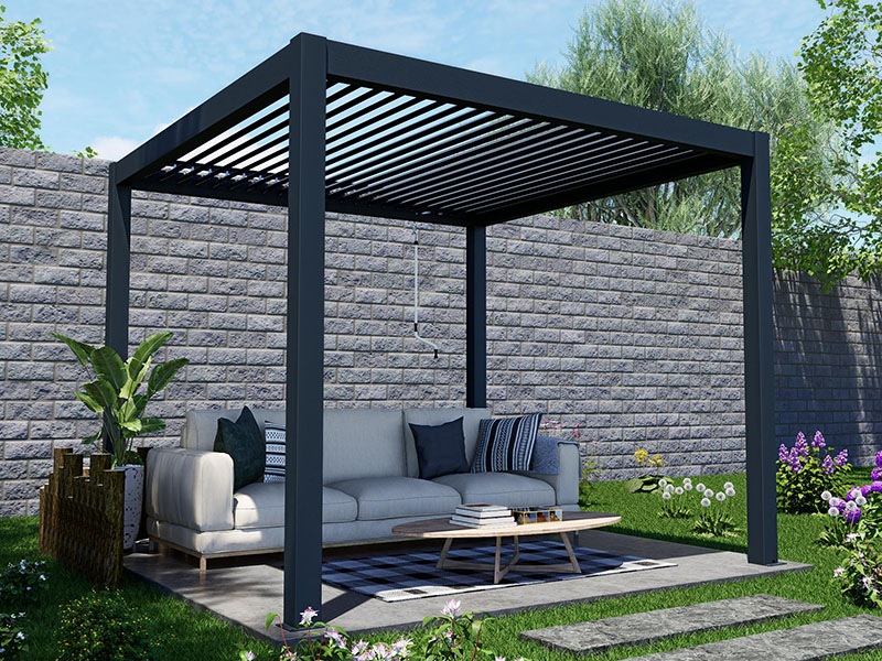 147‑Type Aluminium Alloy Shutter Pergola