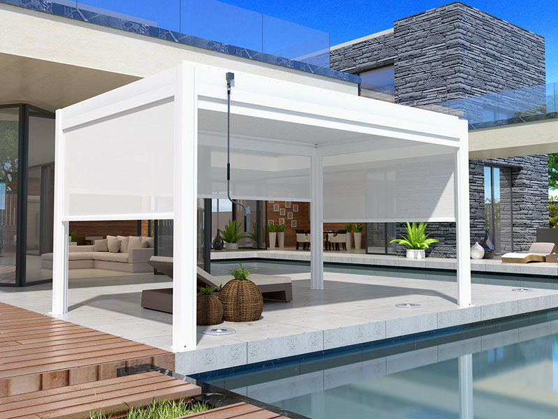 147‑Type Aluminium Alloy Shutter Pergola