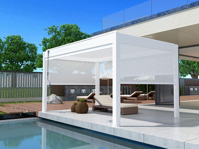 147‑Type Aluminium Alloy Shutter Pergola