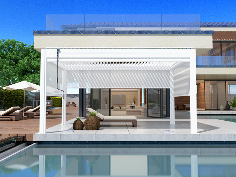 147‑Type Aluminium Alloy Shutter Pergola
